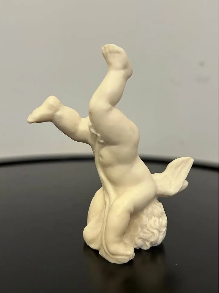 Set of 3 Vintage A. Santini Cherub  Italy #Cleanout image indicator(6)