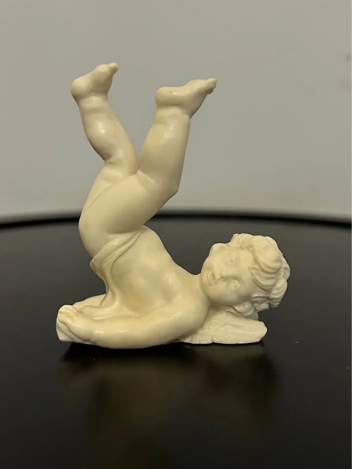 Set of 3 Vintage A. Santini Cherub  Italy #Cleanout image indicator(8)