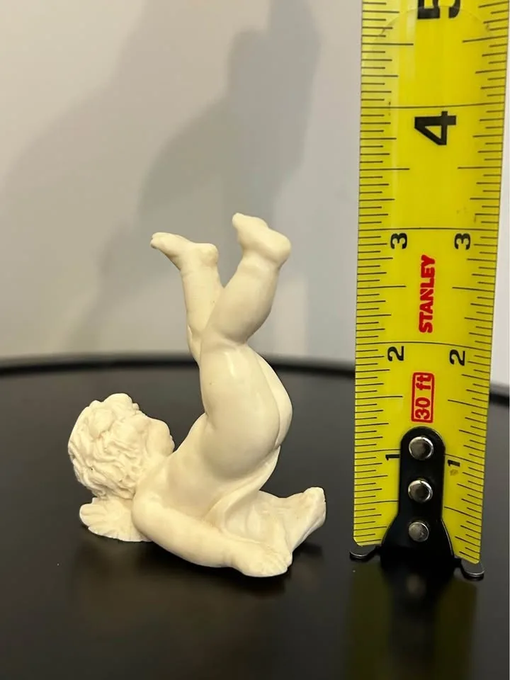 Set of 3 Vintage A. Santini Cherub  Italy #Cleanout image indicator(9)