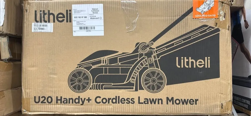 Litheli Cordless Lawn Mower, U20 Series 20V Electric... image indicator(3)