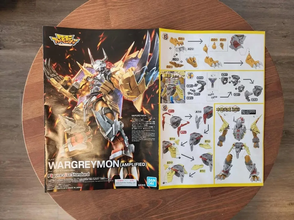 WarGreymon Amplified (Figure Rise Standard) image indicator(7)