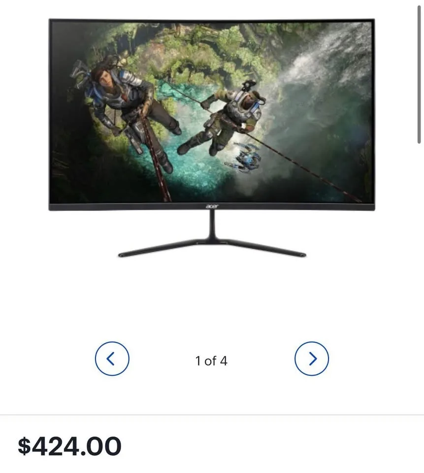 Acer 31,5 inch 165hz monitor image indicator(4)