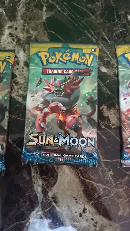 X3 Pokémon Sun & Moon Base Set Booster Packs image indicator(3)