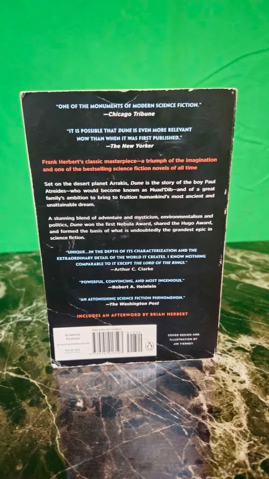 Dune by Frank Herbert Movie promo softcover image indicator(3)