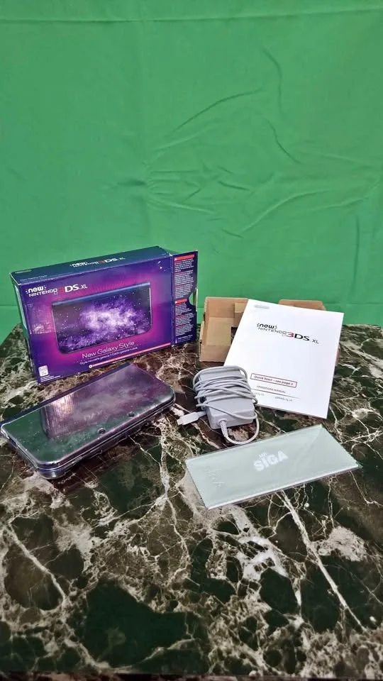 Modded Nintendo New 3DS XL Galaxy Limited Edition