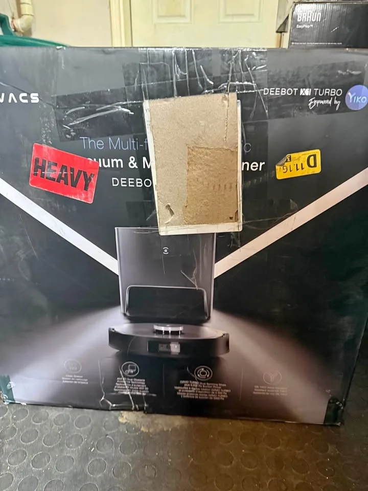 Deebot X1 Turbo Vacuum and Mop cleaner