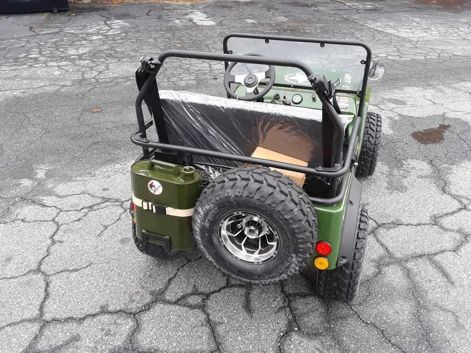 🎄 🎁🎅Kids 150cc Gas Jeep 🎁Free Delivery⚡ 📦 🎄 image indicator(2)