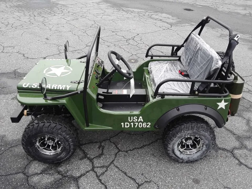 🎄 🎁🎅Kids 150cc Gas Jeep 🎁Free Delivery⚡ 📦 🎄 image indicator(3)