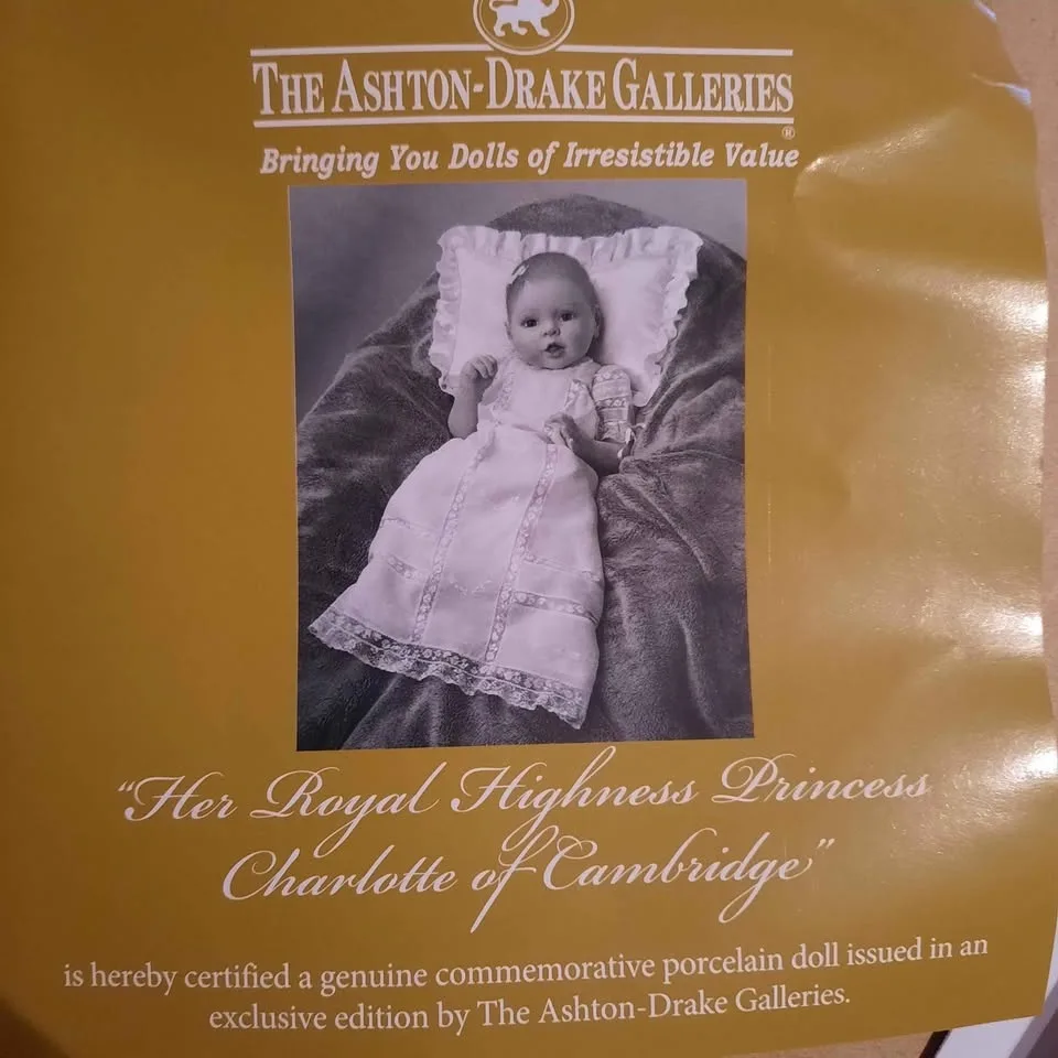 Princess Charlotte of Cambridge Porcelain Doll image indicator(2)