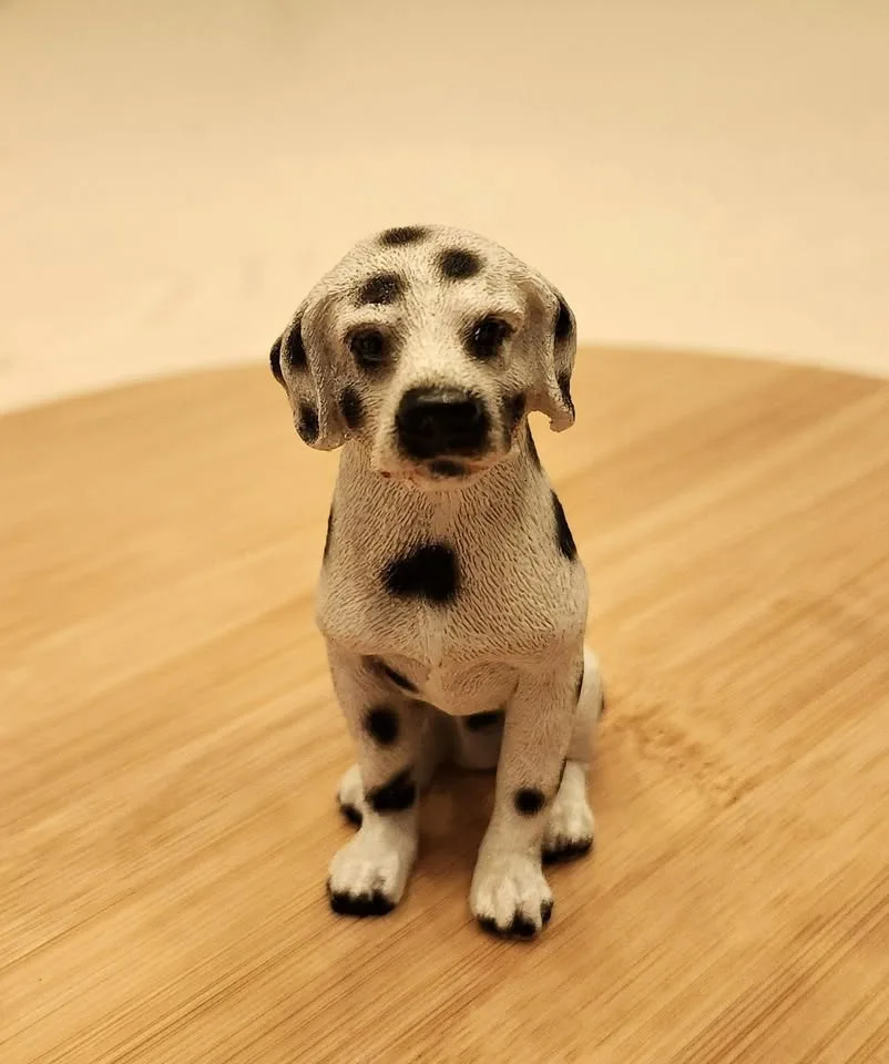 Single Dalmatian Dog Figurine, Ornament #2