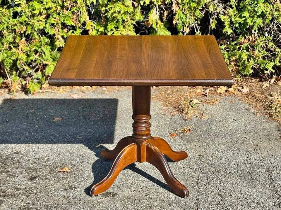 36” Pedestal Dining Table –