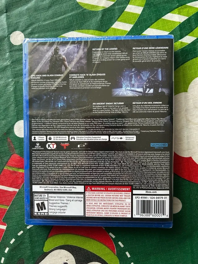 ninja gaiden 4 deluxe edition sealed image indicator(2)
