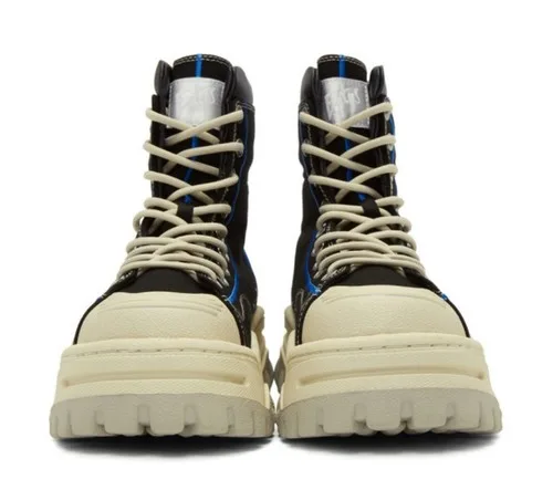 Eytys Black & Blue Canvas Akira Sneakers image indicator(3)