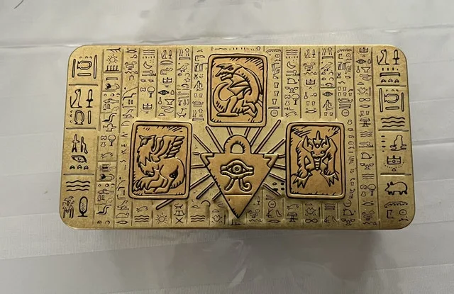 EMPTY Yugioh 2022 Tin of the Pharaoh’s Gods