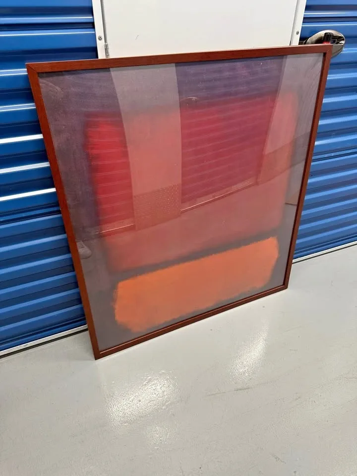 Large Abstract Print 41 x 38 Style Mark Rothko