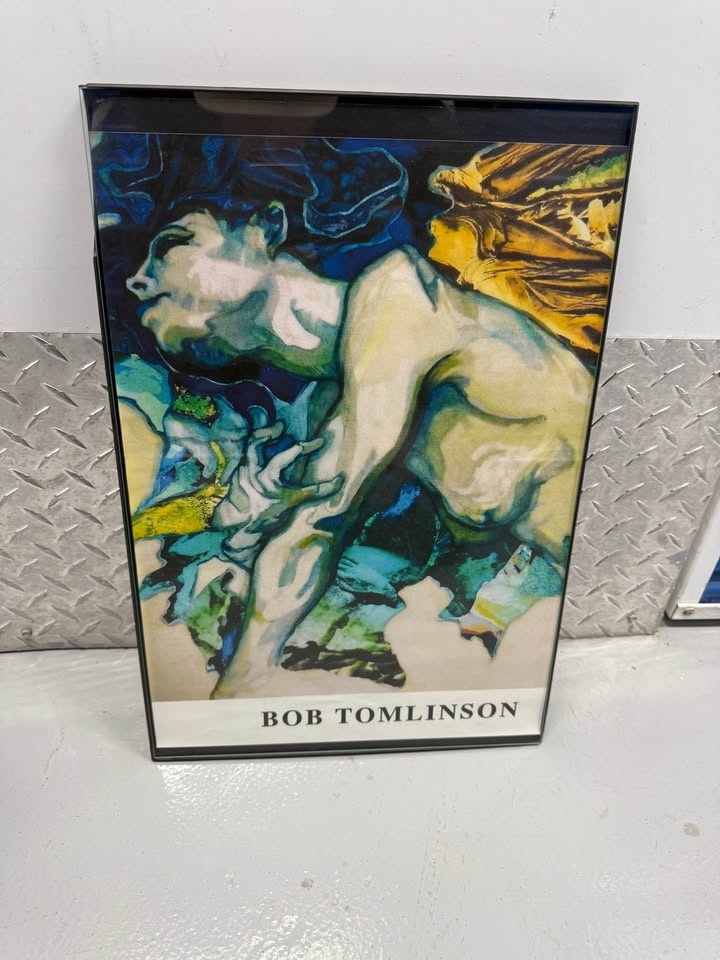 Large Abstract Print Divas & Heroes Bob Tomlinson 17 x 12 - photo 4