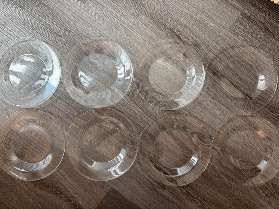 Glass Plates Set 🍽️(8 plates) - photo 5