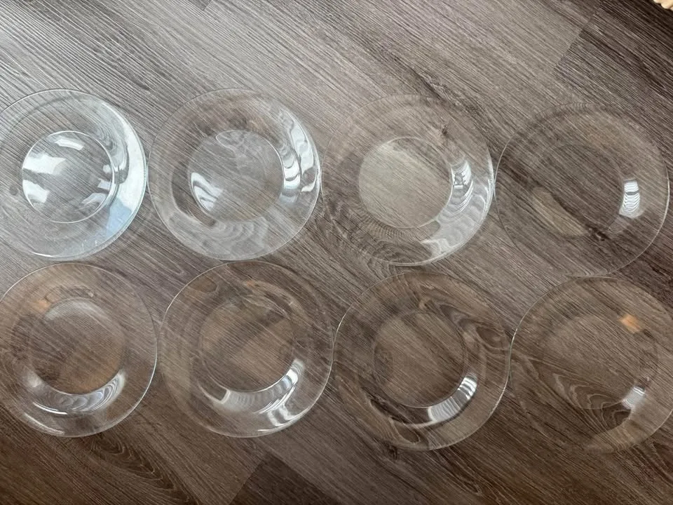 Glass Plates Set 🍽️(8 plates) image indicator(5)