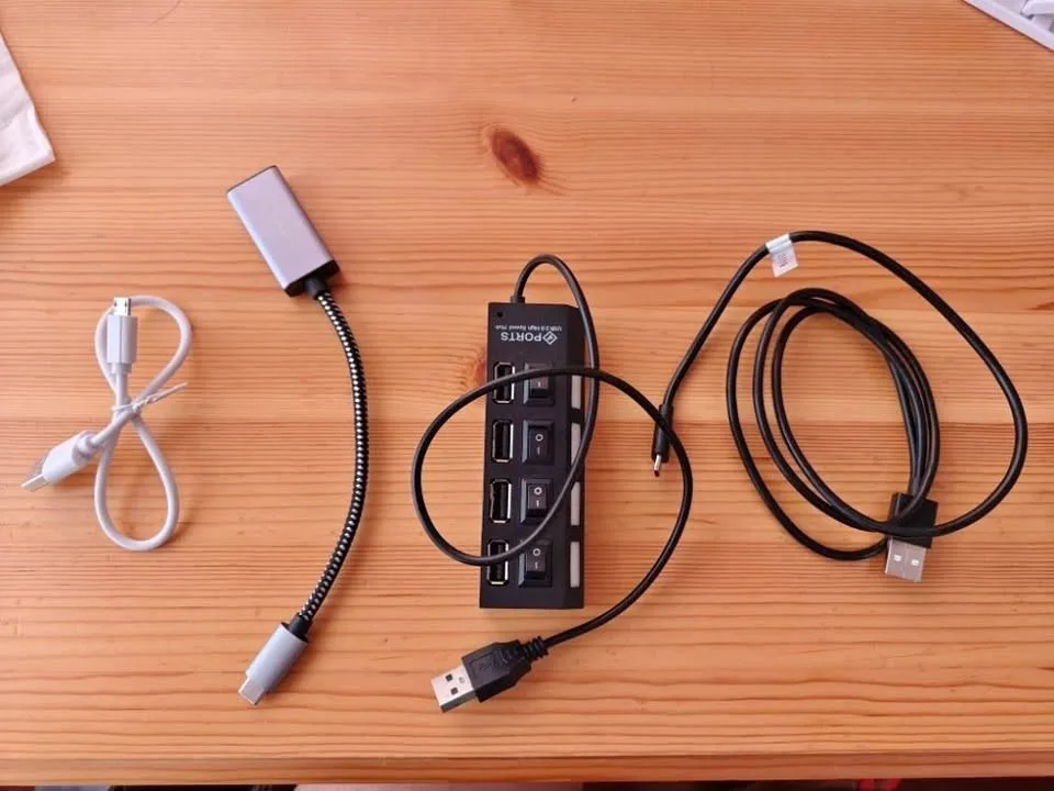 Tech Accessory Bundle - USB Hubs, Adapter, Cables
