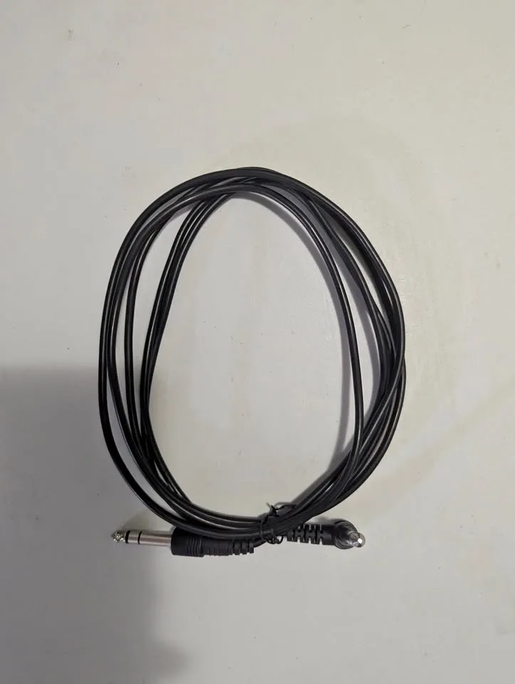 Stereo TRS Cable – Black – 8 ft thumbnail