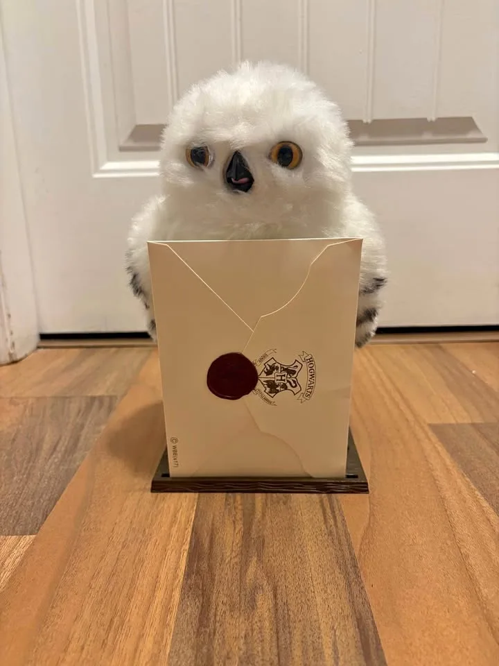 Harry potter Hedwig talking interactive owl thumbnail