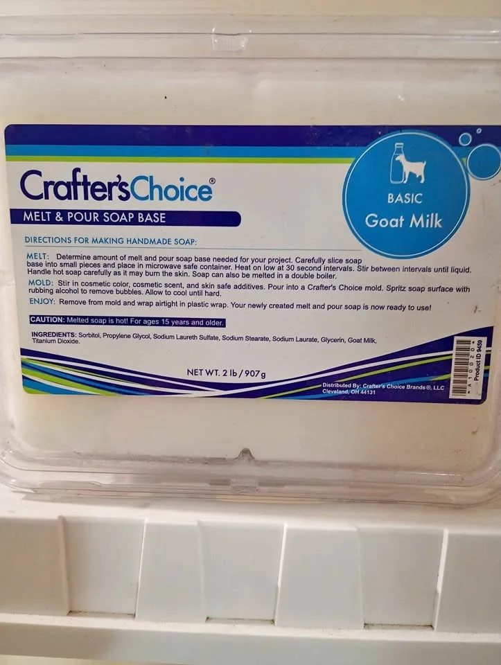 Crafter's Choice Basic Goat Milk Melt & Pour Soap Base