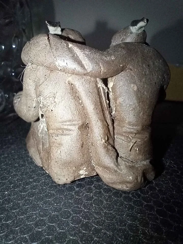 Vintage Asian clay mudmen image indicator(4)