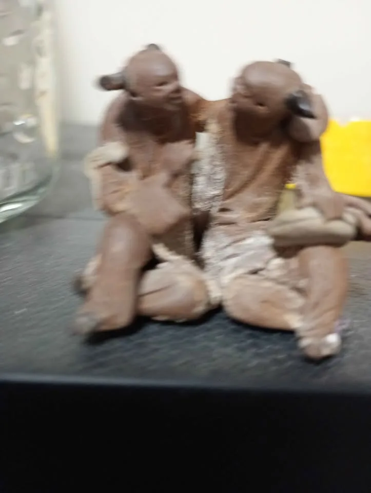 Vintage Asian clay mudmen image indicator(6)