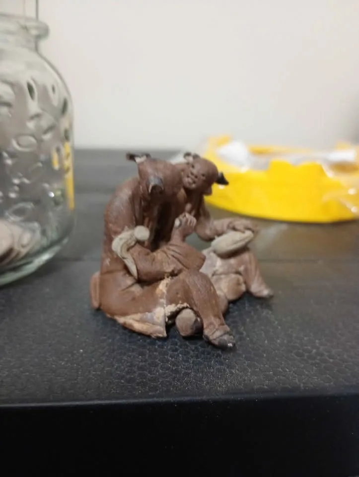 Vintage Asian clay mudmen image indicator(8)