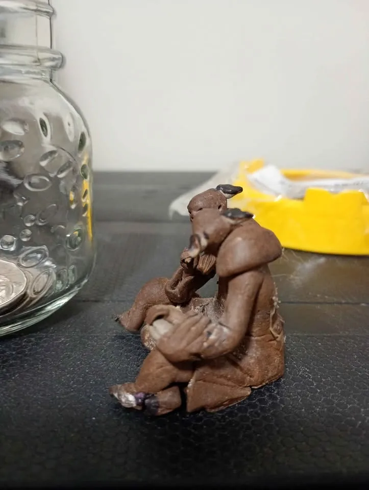 Vintage Asian clay mudmen image indicator(9)