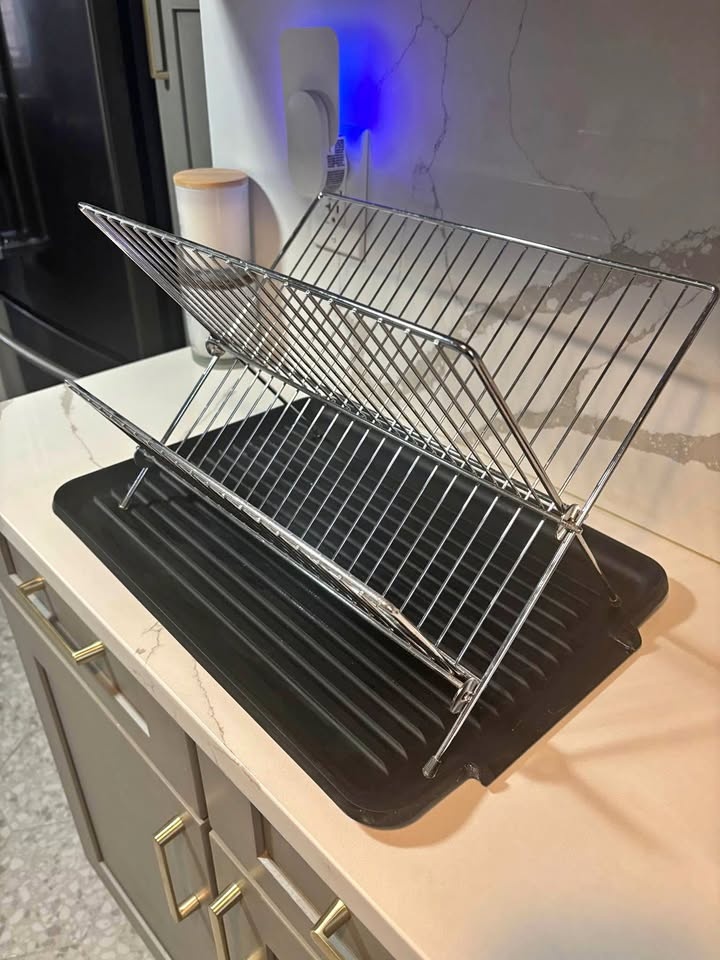 Collapsible Dish Rack #cleanout