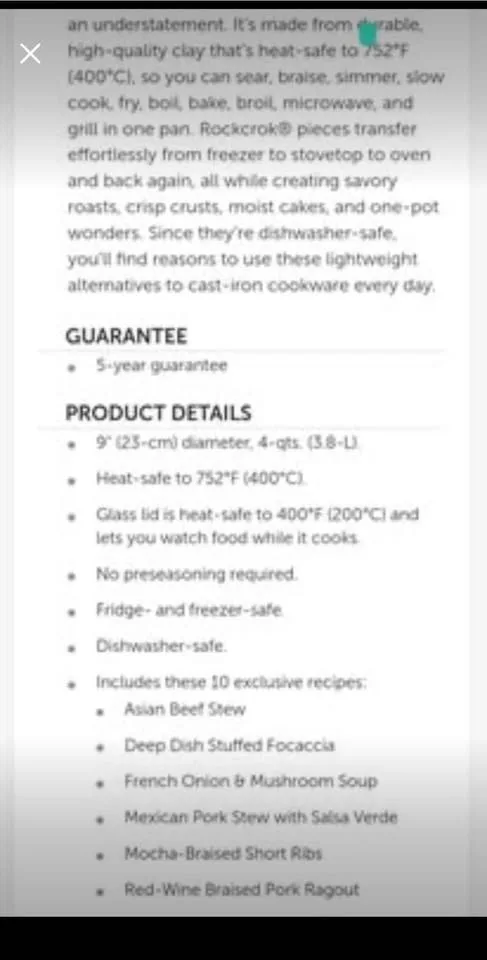 Pampered Chef 4 Quart Dutch Oven with Lid image indicator(4)