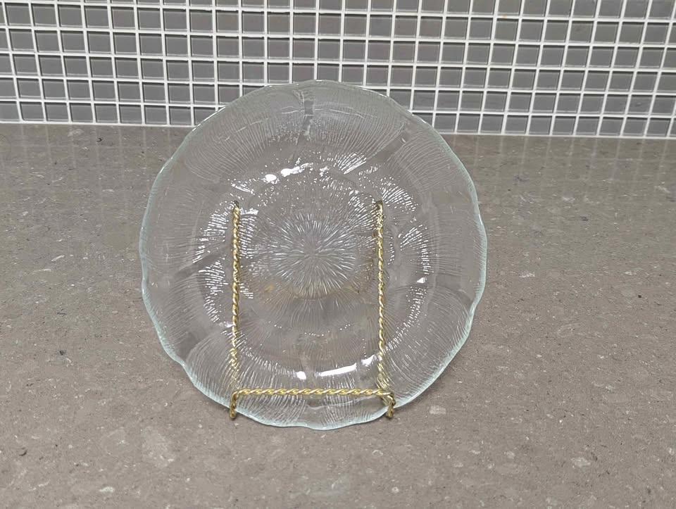 Vintage Arcoroc France Fleur Plate #Cleanout