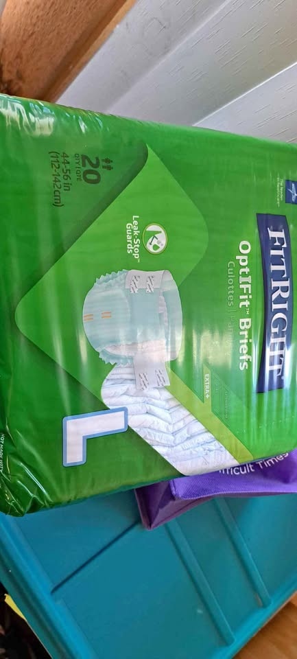 Fitright large diapers