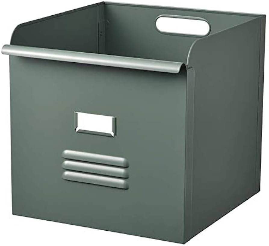 Three IKEA REJSA Metal Storage Boxes in Copper - photo 2