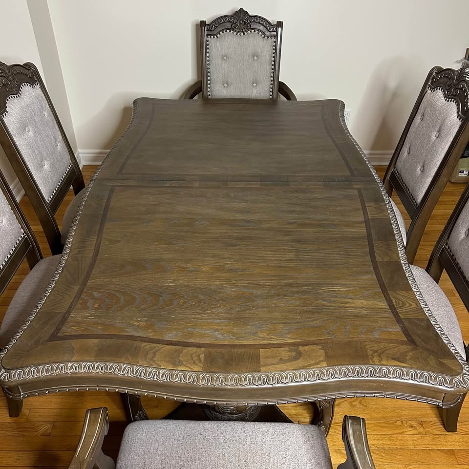 Ashley Charmond Wood Dining Table And 8 Chairs - photo 2