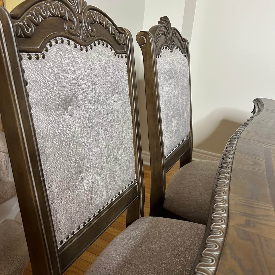 Ashley Charmond Wood Dining Table And 8 Chairs - photo 3
