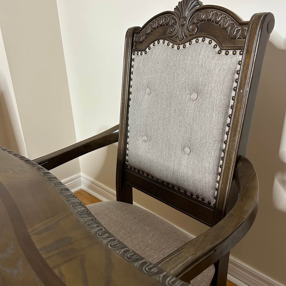 Ashley Charmond Wood Dining Table And 8 Chairs - photo 4