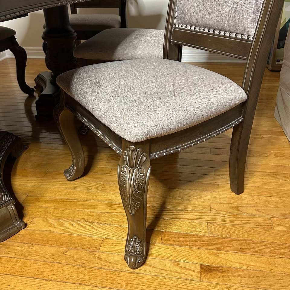Ashley Charmond Wood Dining Table And 8 Chairs - photo 5