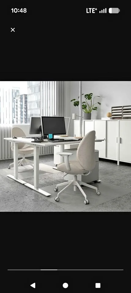 Trotten Ikea Standing Desk with crank