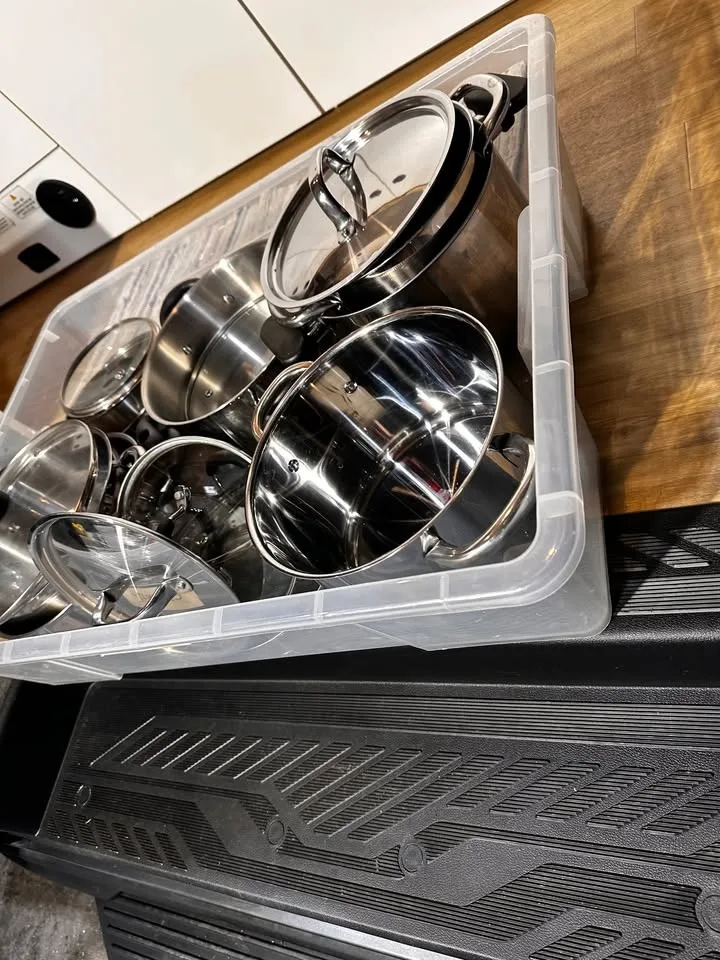 IKEA 365+ & ANNONS Pots With Lids – 8-Piece Bundle – Like New image indicator(2)