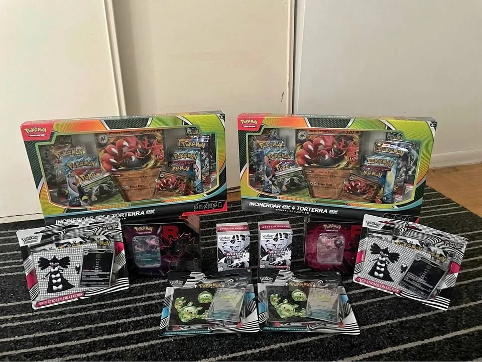 Incineroar ex & Torterra ex Special Collection