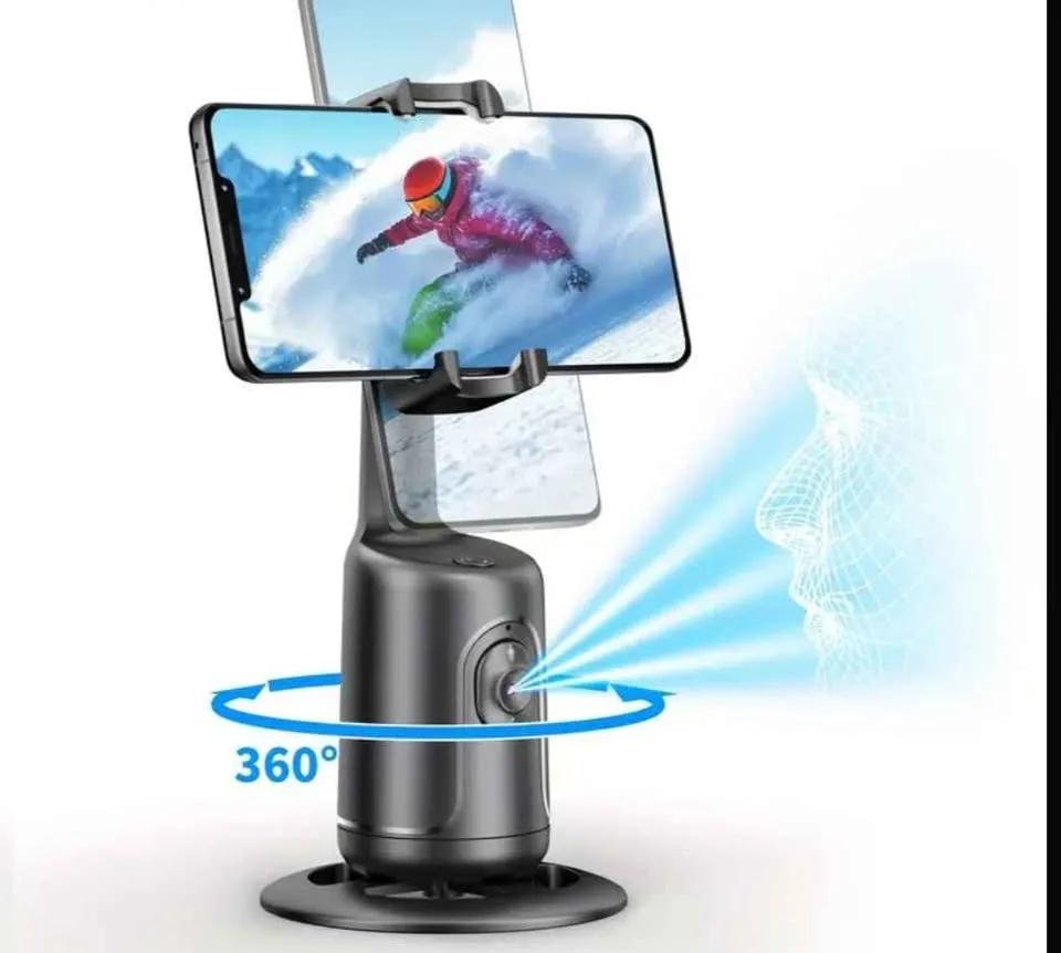 🚀 Auto Tracking Phone Holder – Smart 360° Cameraman Robot image indicator(5)