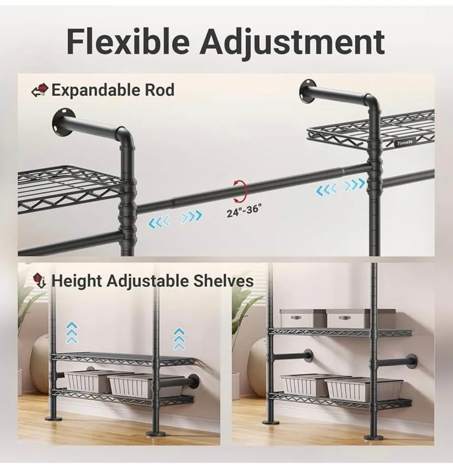 New Timate F3 Heavy Duty Clothes Rack image indicator(5)