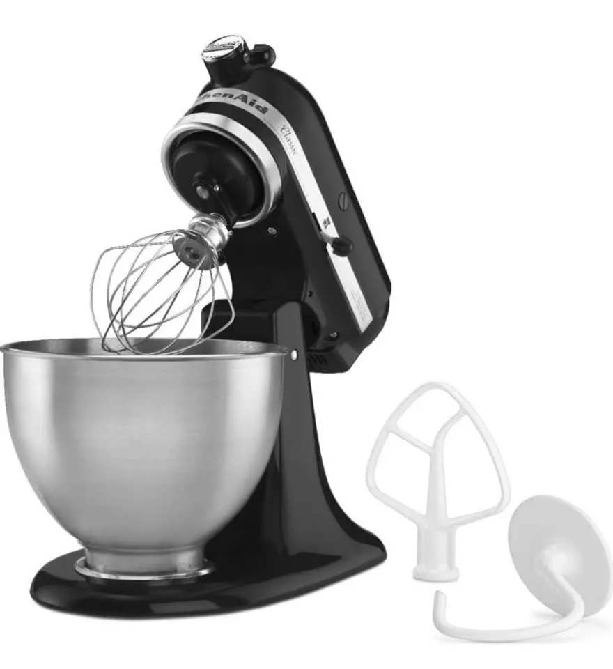 Brand new KitchenAid Classic Mixer, Onyx Black image indicator(3)