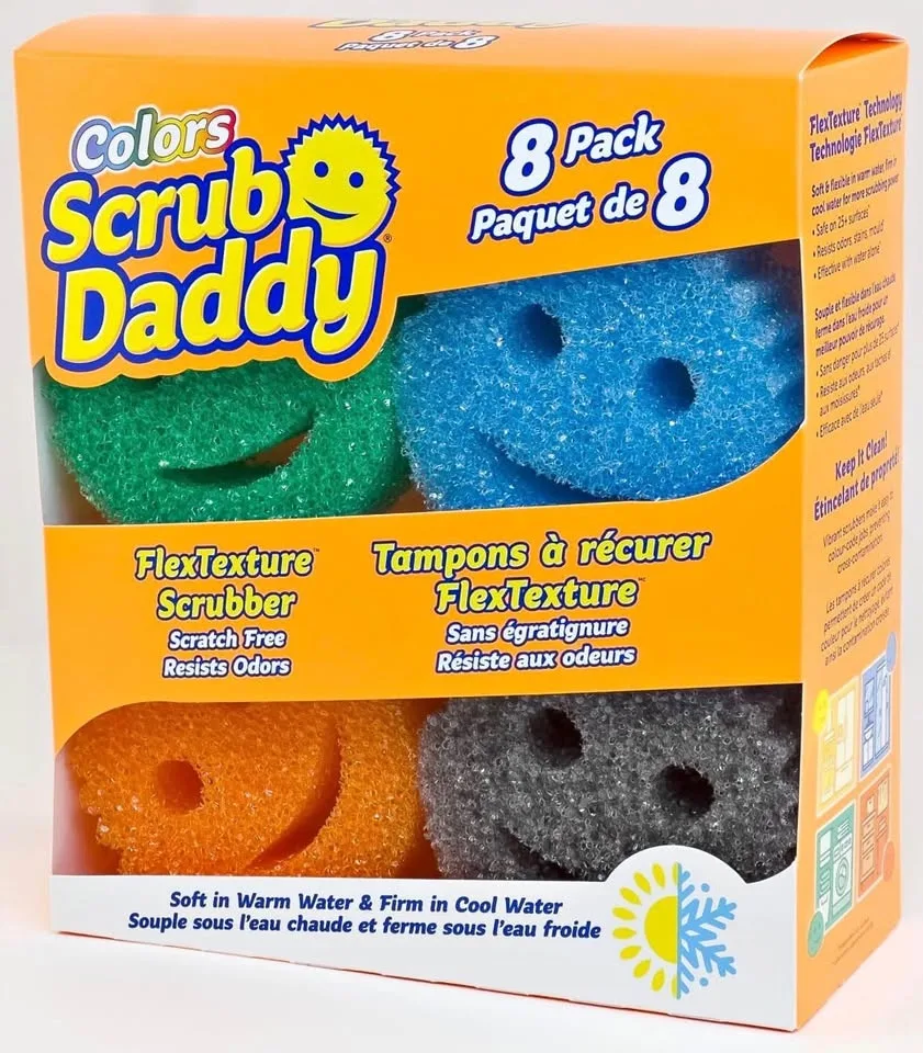 Brand new Scrub Daddy sponges - 8 pack