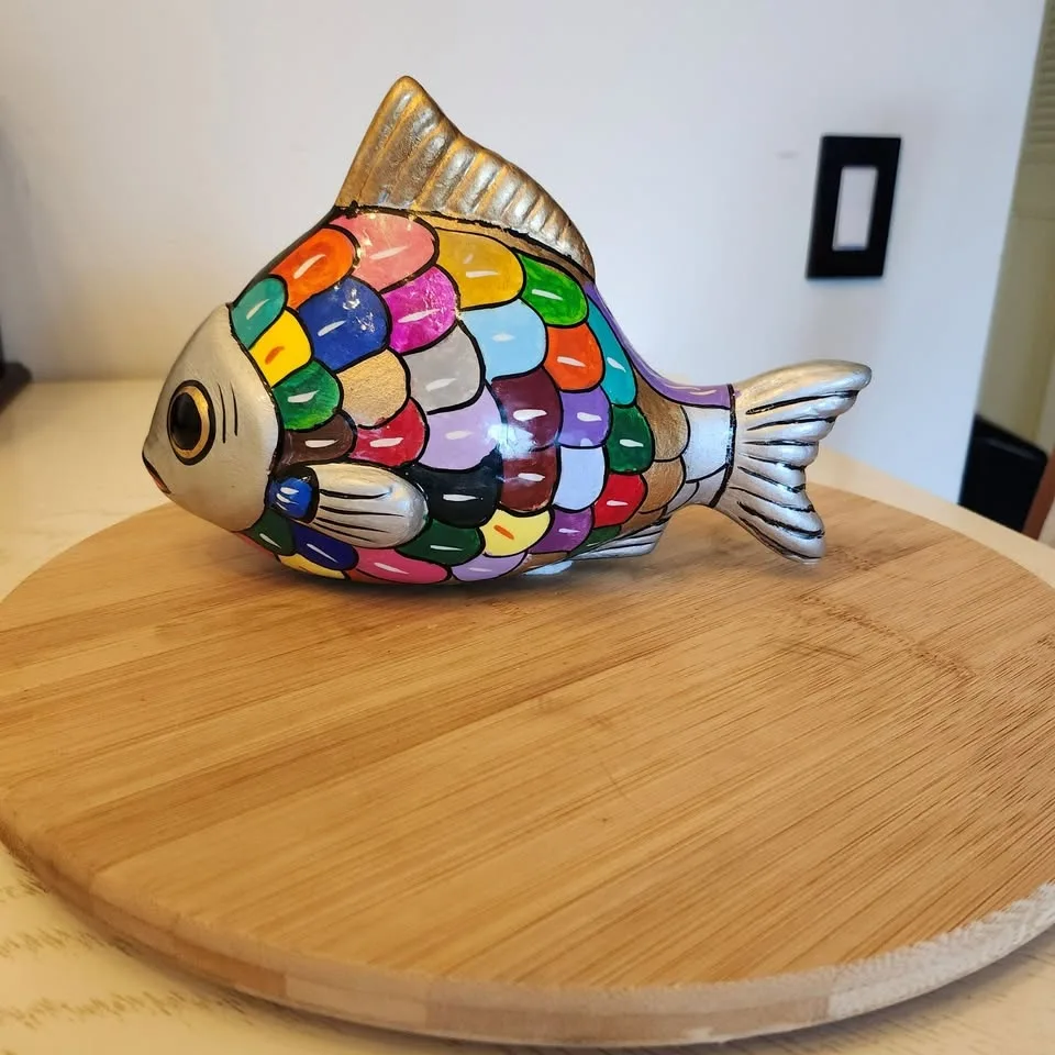Large Color Fish #2, #Cleanout image indicator(3)