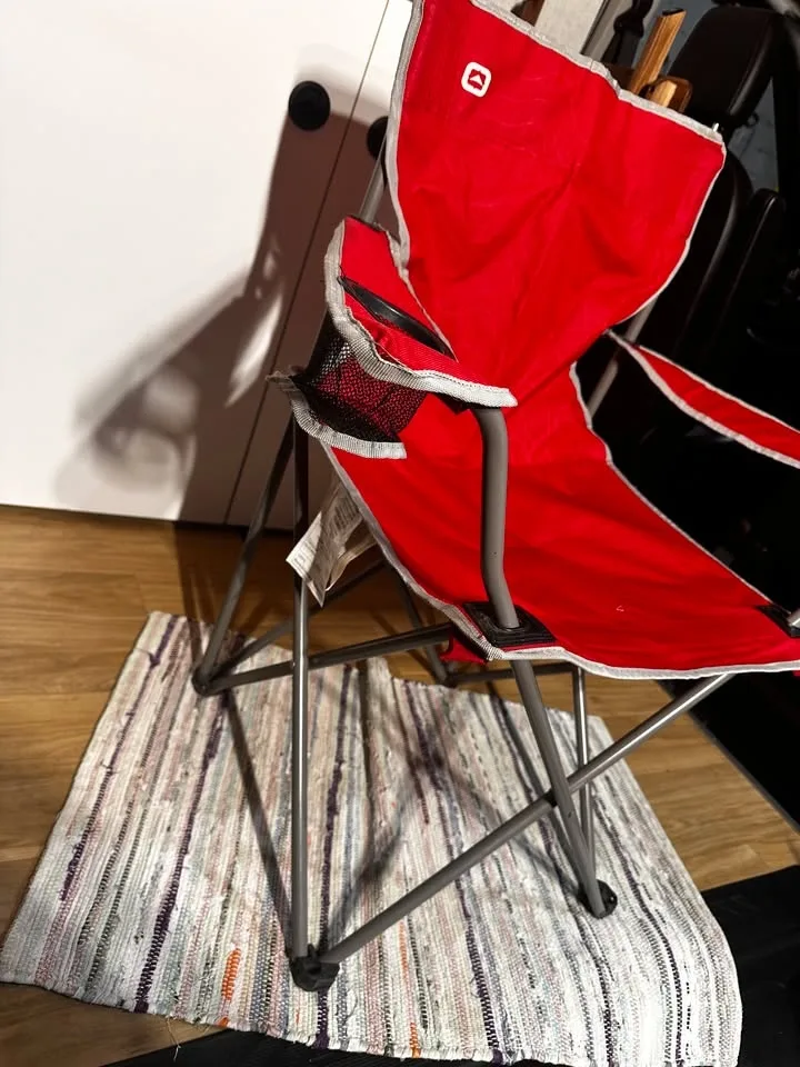 Outbound Red Camping Chair – Like New