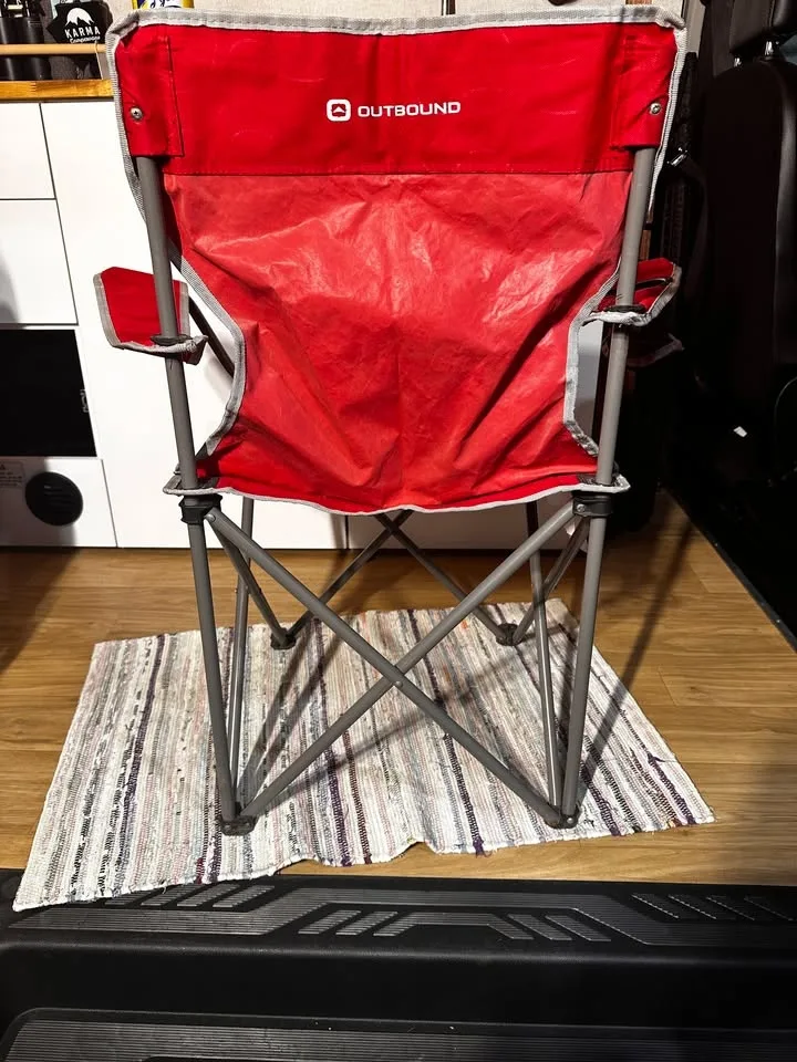 Outbound Red Camping Chair – Like New image indicator(3)