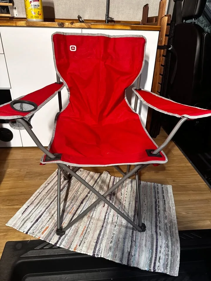 Outbound Red Camping Chair – Like New image indicator(4)
